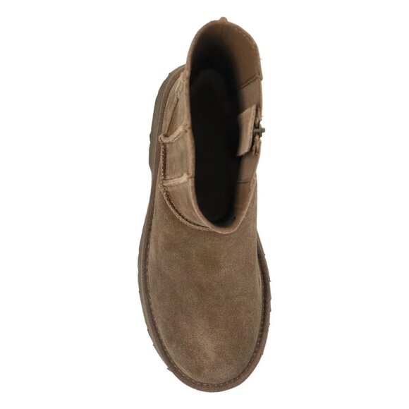 UGG Women’s Classic Twin Seam New Heights Hickory Suede Platform Boots 9 NEW - Picture 4 of 5